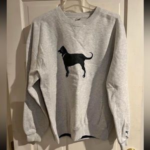 Martha’s Vineyard “black dog” sweatshirt unisex medium